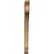 Ekena Millwork Legacy Slat Smooth Bracket, Western Red Cedar, 3 1/2"W x 34"D x 46"H BKT04X34X46LEC06SWR - alternate 3